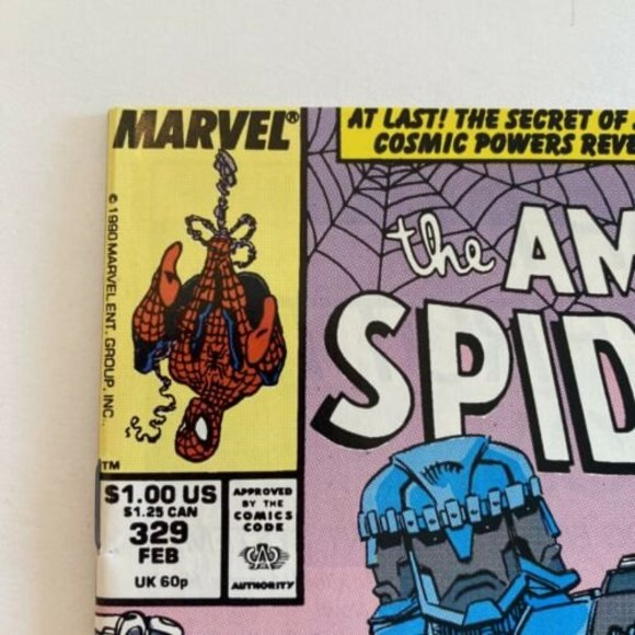 AMAZING SPIDERMAN #329 CGC-1ST APP.OF‎ THE TRI-SENTINAL - Picture 5 of 11